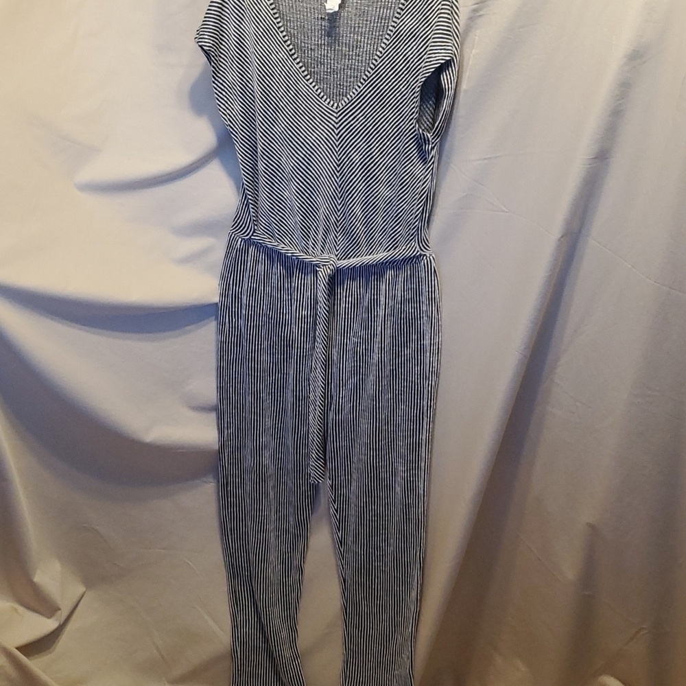 Caution To The Wind Pant Romper SZ MD